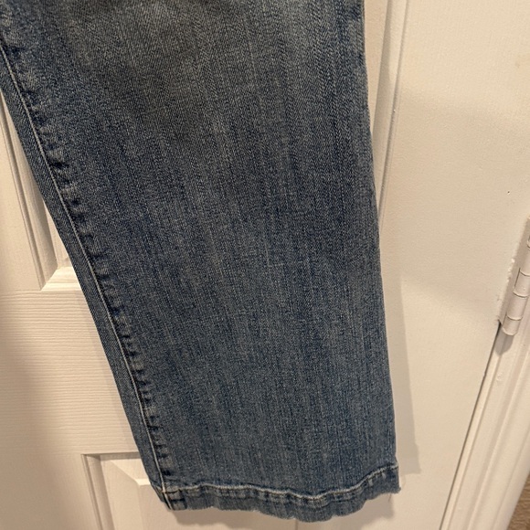 GAP Long and Lean Wide Leg Fit Blue Denim Jeans - Picture 4 of 12